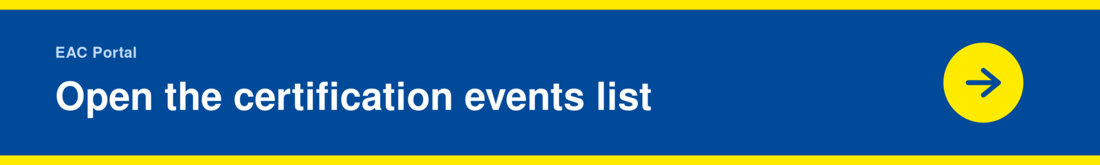 Open the EAC certification events list